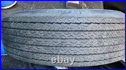 Set 4 Used G78-15 Grand Prix Broadway 4 PLY Polyester Cord Wide Whitewall Tires