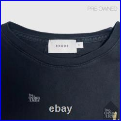 Size Small Rhude Grand Prix Tee'Vintage Black' SS22TT11012610 Pre-Owned