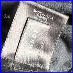 Size Small Rhude Grand Prix Tee'Vintage Black' SS22TT11012610 Pre-Owned
