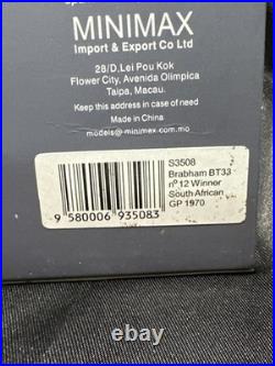 Spark 1/43 Jack Brabham Winner, South African Grand Prix 1970 #12 S3508 USA Box
