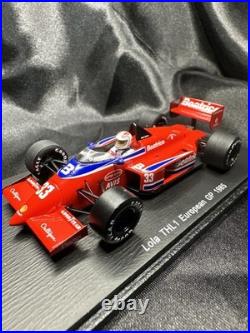 Spark 1/43 Lola THL 1 European Grand Prix 1985 Alan Jones Team Haas USA Boxed