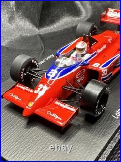 Spark 1/43 Lola THL 1 European Grand Prix 1985 Alan Jones Team Haas USA Boxed