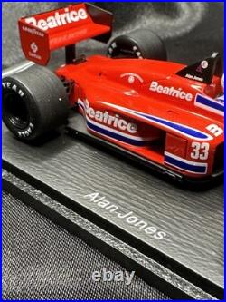 Spark 1/43 Lola THL 1 European Grand Prix 1985 Alan Jones Team Haas USA Boxed