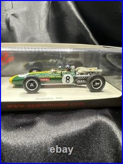 Spark 1/43 Lotus 49 No. 6 South Africa, African Grand Prix GP 1967 Graham Hill
