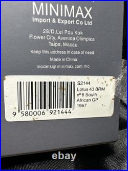 Spark 1/43 Lotus 49 No. 6 South Africa, African Grand Prix GP 1967 Graham Hill