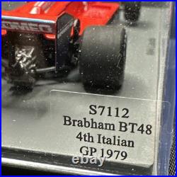 Spark 1/43 S7112 Brabham BT48 #5 4th Italian Grand Prix 1979 Niki Lauda USA