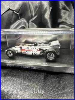 Spark 1/44 BRM P160 #18 S1749 Winner Italy Grand Prix 1971 Peter Gethin USA Box