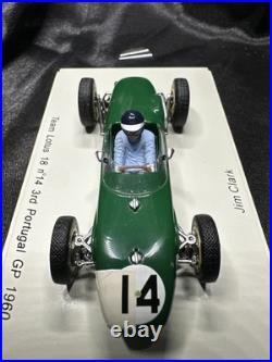 Spark 143 Lotus 18 RARE #14 Jim Clark Portugal Grand Prix 1960 ships USA box