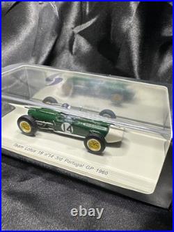 Spark 143 Lotus 18 RARE #14 Jim Clark Portugal Grand Prix 1960 ships USA box
