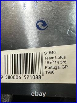 Spark 143 Lotus 18 RARE #14 Jim Clark Portugal Grand Prix 1960 ships USA box