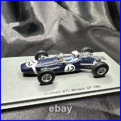 Spark S5263 Brabham BT7 Monaco Grand Prix 1965 Jo Bonnier Boxed USA ultra scarce