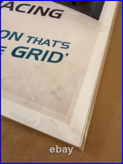 Steve Thomas TRON Encom Grand Prix Poster 2010 Acme Archives #20/150 COA