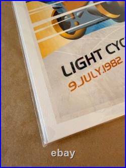 Steve Thomas TRON Encom Grand Prix Poster 2010 Acme Archives #20/150 COA