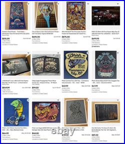 Steve Thomas TRON Encom Grand Prix Poster 2010 Acme Archives #20/150 COA