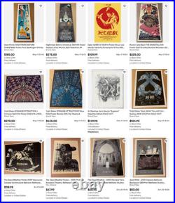 Steve Thomas TRON Encom Grand Prix Poster 2010 Acme Archives #20/150 COA