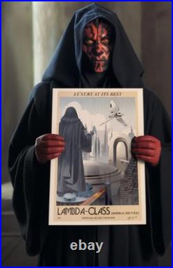 Steve Thomas TRON Encom Grand Prix Poster 2010 Acme Archives #20/150 COA