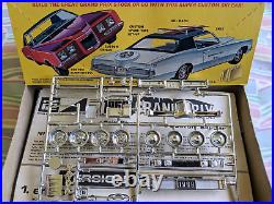 Super Rare! Original Vintage Mpc 1969 Pontiac Grand Prix Kit Sealed-bag L@@k