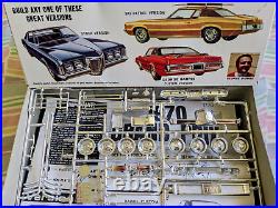 Super Rare! Original Vintage Mpc 1970 Pontiac Grand Prix Kit Complete C@@l