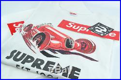 Supreme Monaco Grand Prix Racer T-Shirt White Large F/W 2008