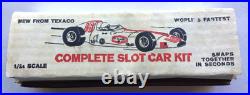 Texaco Grand Prix Vanwall F1 Racing 124 Slot Car Kit in Orig Box 1960s Vintage
