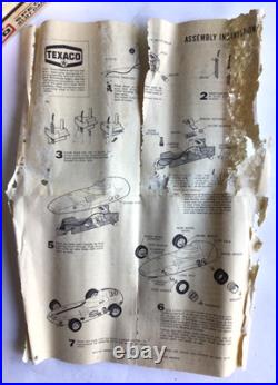 Texaco Grand Prix Vanwall F1 Racing 124 Slot Car Kit in Orig Box 1960s Vintage