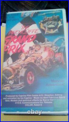 The Pinchcliffe Grand Prix RARE Video Gems label 1975 VHS stop-motion animation