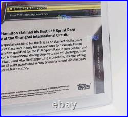 Topps NOW Formula 1 LEWIS HAMILTON First Ferrari Victory 10/25 Card #20