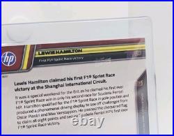 Topps NOW Formula 1 LEWIS HAMILTON First Ferrari Victory 10/25 Card #20