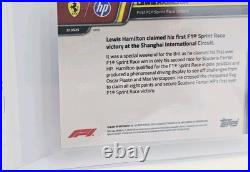 Topps NOW Formula 1 LEWIS HAMILTON First Ferrari Victory 10/25 Card #20