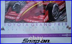 Toyota Grand Prix Long Beach By Randy Owens SNAP ON Poster 28x18 Rare