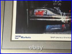 U. S. Grand Prix 2001 Limited Edition Lithograph Signed By Sylvain Tremblay /300