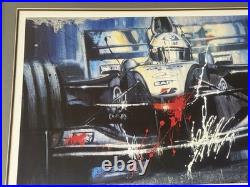 U. S. Grand Prix 2001 Limited Edition Lithograph Signed By Sylvain Tremblay /300