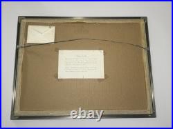 U. S. Grand Prix 2001 Limited Edition Lithograph Signed By Sylvain Tremblay /300