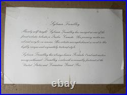 U. S. Grand Prix 2001 Limited Edition Lithograph Signed By Sylvain Tremblay /300