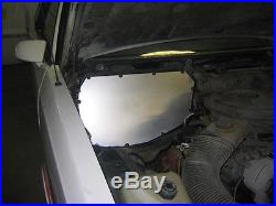 UMI Performance 78-88 GM G-Body A/C Heater Delete Panel Black Powder Coat