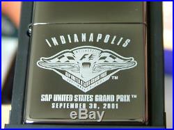 Ultra Rare Formula One United States Grand Prix Zippo Lighter. Only 750 Made