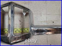 Used OEM GM Front Chrome Bumper 1969 Pontiac Grand Prix (B216)