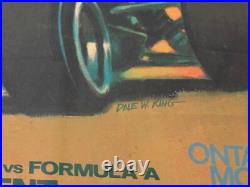 VINTAGE 1971 Questor Grand Prix Ontario Motor Speedway F 1 by Dale W. King Poster