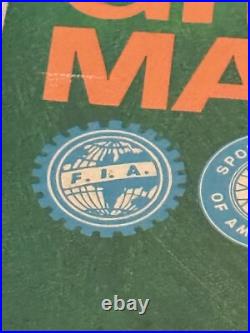 VINTAGE 1971 Questor Grand Prix Ontario Motor Speedway F 1 by Dale W. King Poster