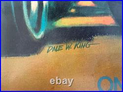 VINTAGE 1971 Questor Grand Prix Ontario Motor Speedway F 1 by Dale W. King Poster