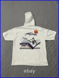 VTG 1984 Tropix Surfing Grand Prix ShortSleeve Hoodie Adult XL Single Stitch 80s