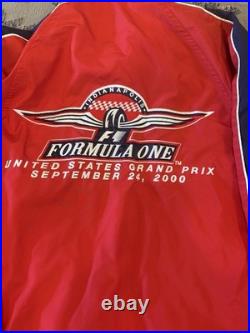 VTG Indianapolis US Grand Prix Formula One F1 Jacket Windbreaker Small Y2K 2000 VTG Indianapolis US Grand Prix Formula One F1 Jacket Windbreaker Small Y2K 2000