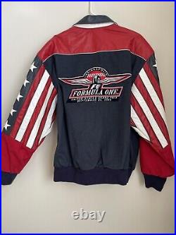 VTG Indianapolis US Grand Prix Formula One Jacket Mens XL LE 274 of 300 Y2K 2000