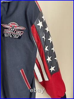 VTG Indianapolis US Grand Prix Formula One Jacket Mens XL LE 274 of 300 Y2K 2000