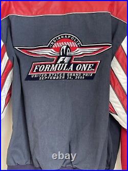 VTG Indianapolis US Grand Prix Formula One Jacket Mens XL LE 274 of 300 Y2K 2000