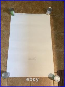 Vintage 1934 Monaco Grand Prix Poster, 1995 Automobile Club De Monaco French