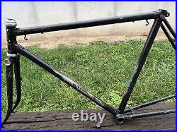 Vintage 1950s Raleigh Lenton Grand Prix Reg Harris Road Model 21 Frame & Fork