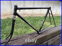 Vintage 1950s Raleigh Lenton Grand Prix Reg Harris Road Model 21 Frame & Fork