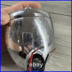 Vintage 1961 1962 Pontiac Super Duty Factory Option Tachometer with Chrome Cup Pod