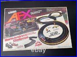 Vintage 1979 Aurora AFX Mario Andretti Challenge Grand Prix International Racing